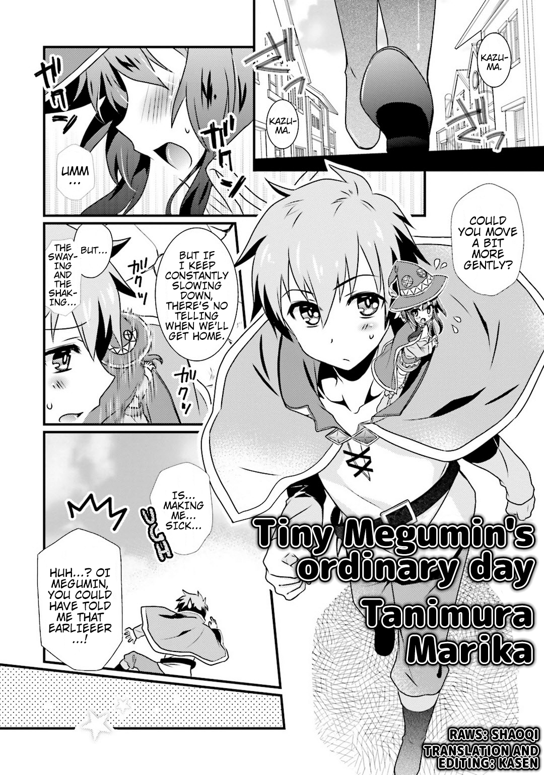 Megumin anthology: Chipa – The unplanned great strategy
